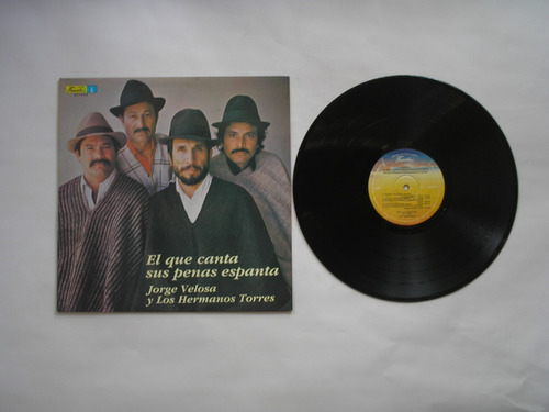 Lp Vinilo Jorge Veloza El Que Canta Sus Penas Espanta 1988