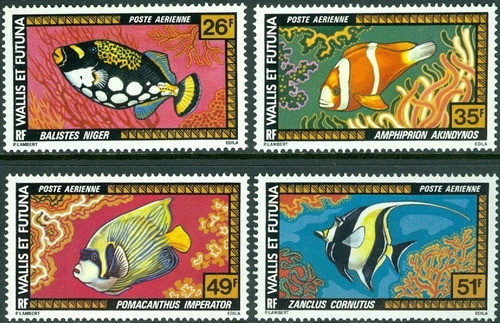 Fauna - Peces - Wallis & Futuna - Serie Mint 