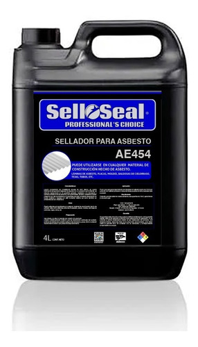 Sellador Acrílico Para Asbesto, 4 Lts - Selloseal