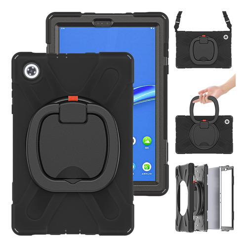 Funda De Silicona + Pc Para Lenovo Tab M10 Hd 2020 X306x/f