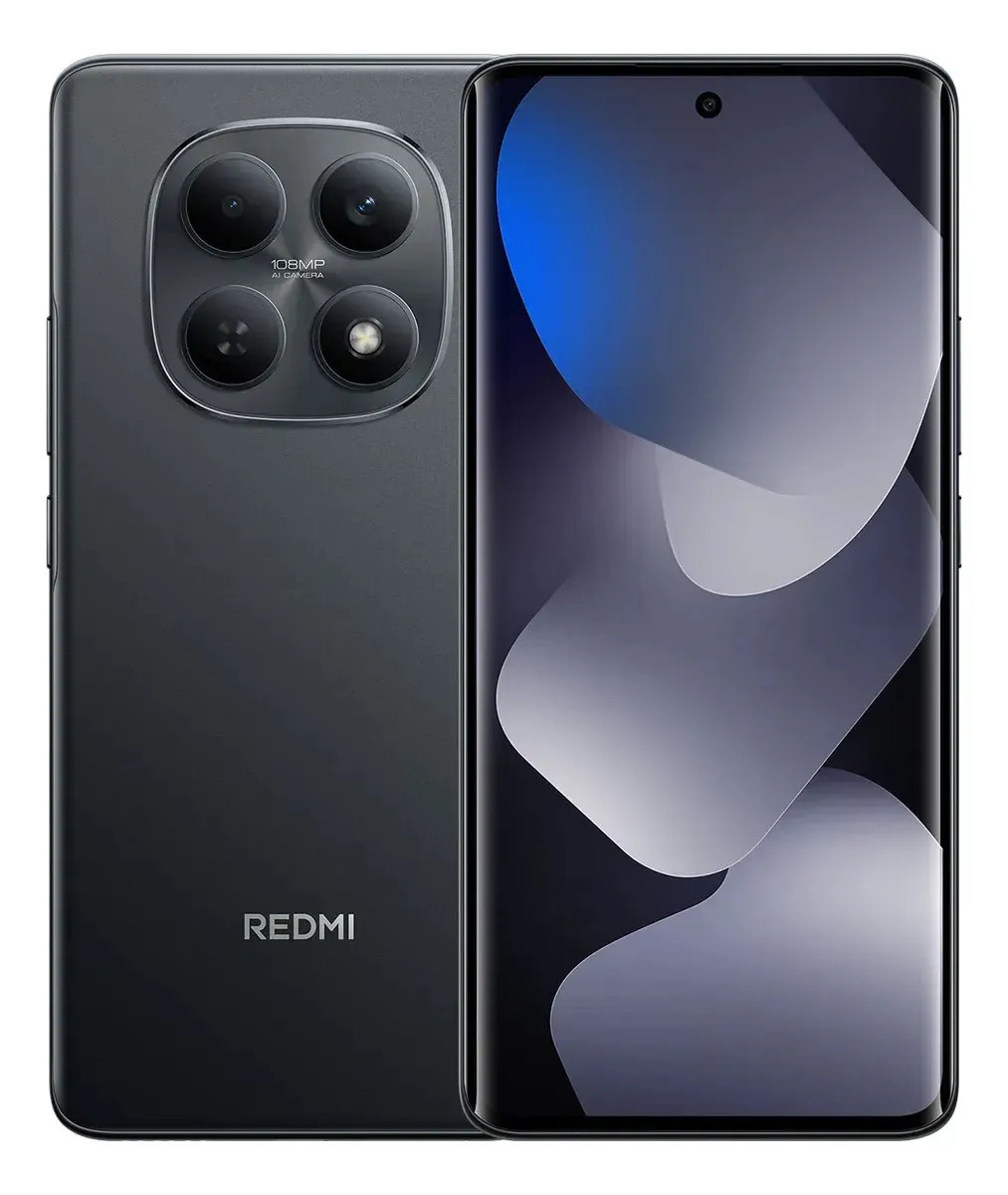 Xiaomi Redmi Note 15 4G Dual Sim Negro 256 GB + 8 GB RAM Procesador: Mediatek Helio G100 Ultra System: Xiaomi Hyperos 2 Battery: 6000 mah