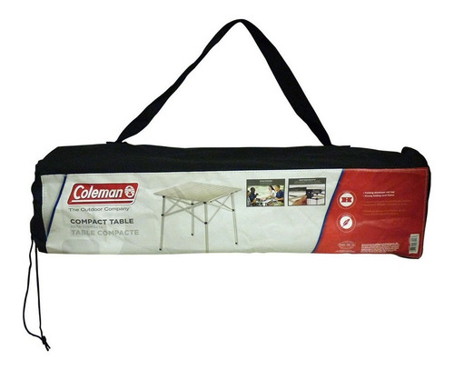 Imagen 4 de 7 de Mesa Coleman De Aluminio Plegable 70x70cm