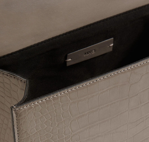 Imagen 2 de 3 de Bolsa Satchel Dama Marca Mango