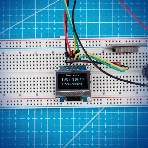 Módulo De Pantalla Oled Elegoo De 0.96 Pulgadas Para Arduino
