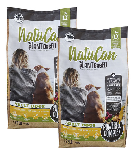 Natucan alimento balanceado vegano 20kg