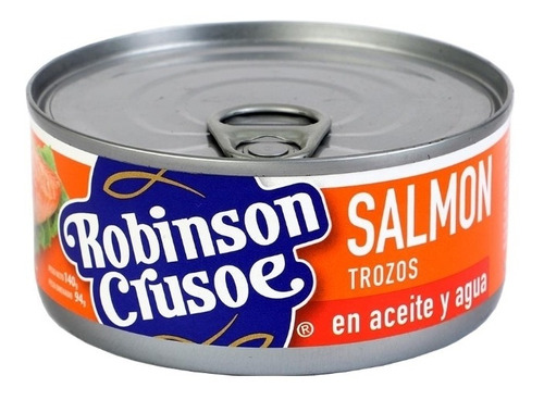 Salmon En Aceite Y Agua En Lata 140g 