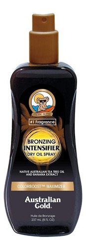 Spray De Aceite Seco Intensificador Bronceador De Oro Austra