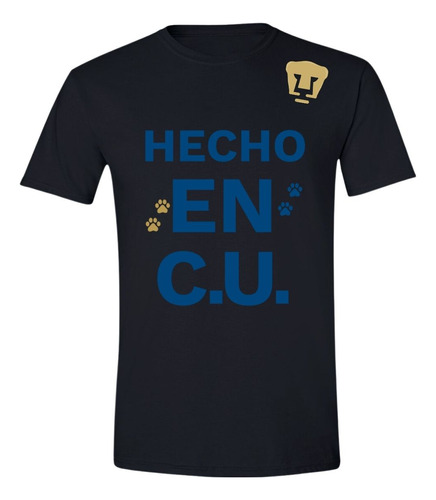 Jersey Playera Fútbol Pumas Unam Hombre Hecho En C.u.