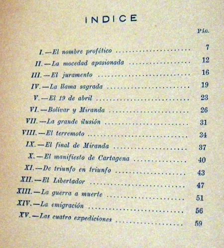 Telmo Manacorda Simon Bolívar 1939 Biografía