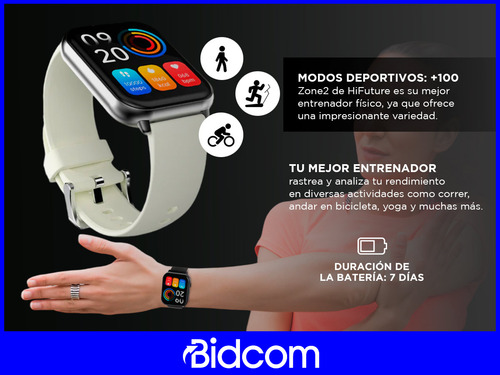 Smartwatch Hifuture Zone2 Rejoj Inteligente Modo Deportivo