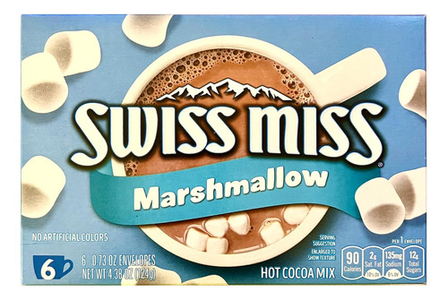 Swiss Miss Polvo Para Bebida Marshmallow Chocolate 124 Gr 