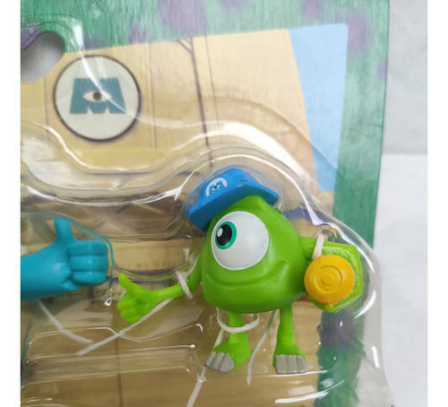 Set 2 Figura Monster Inc Sullivan Mike Wazowski Disney Pixar