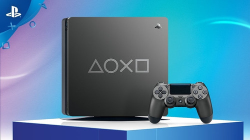 Playstation 4 Ps4 Edicion Limitada Days Of Play 2019 1tb !! Color Negro