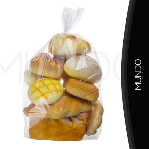 Bolsa Plástica Rectangular Transparente 20x30 Cm (100 Unids)