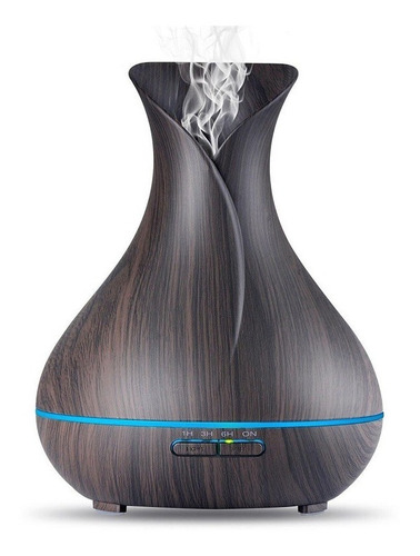 Difusor De Esencias Humidificador Con Luz Led