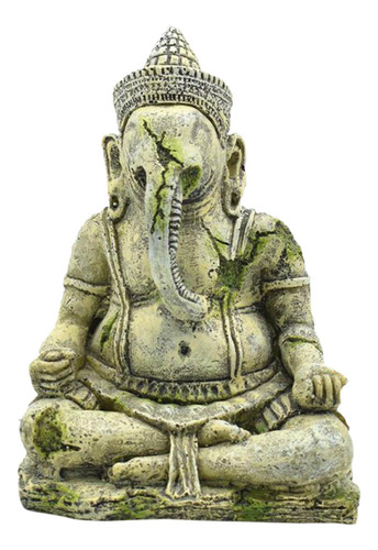 Acuario Decoración Pecera Buddah Estatua Ganapati