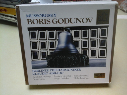 Cd 0277 - Modest Mussorgsky - B. Godunov - 3 Cd - L299 