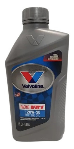 Aceite Mineral 20w50 Valvoline 