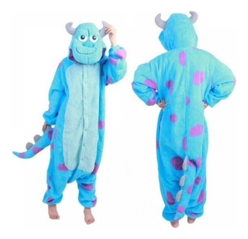 Pijama C/cierre Dinosaurio, Stitch, Sulivan, Spaiderman