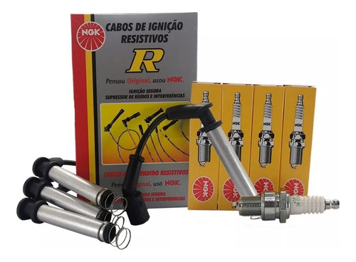 Kit Cable+ Bujias Chevrolet Onix Prisma Joy