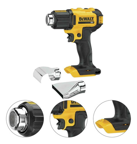 Soprador Térmico À Bateria De Ar Quente - Dce530b Dewalt