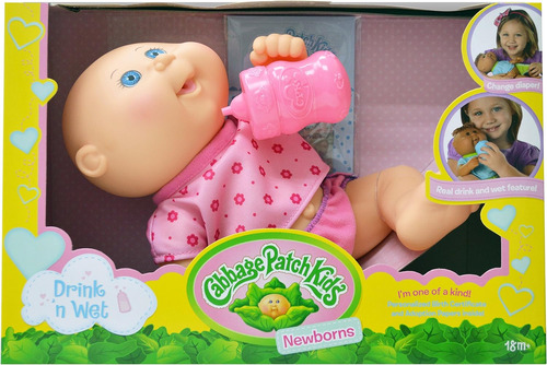 Repollitos Muñeca Recién Nacido Cabbage Patch Kids Drink 