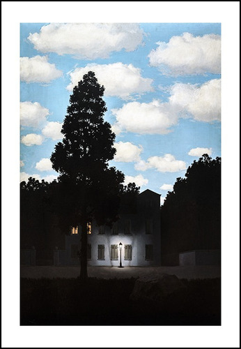 Lamina Fine Art El Imperio De Las Luces Magritte 50x70 Myc