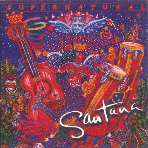 Santana - Supernatural - Cd Usado Ind Brasil