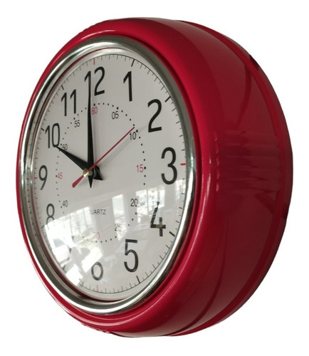 Imagen 2 de 2 de Reloj De Pared Vintage Retro Colores