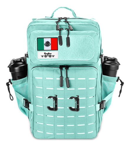 Mochila Militar Táctica Gran Para Senderismo Campismo Color Verde-2