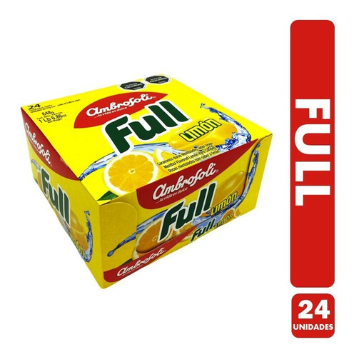 Full Dulces Caramelos Refrescantes 24 Unidades Todo Chile