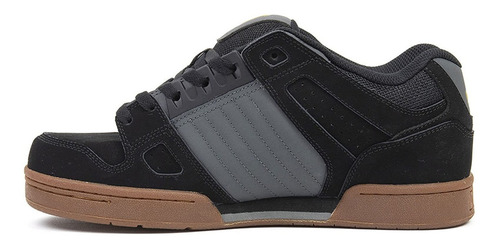 Imagen 3 de 6 de Tenis Dvs Celsius 964 Black Charcoal Gum Skate Hombre