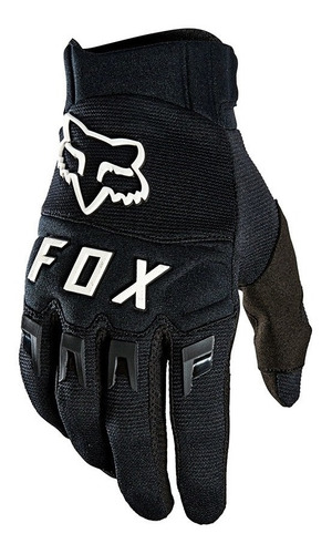 Luva Fox Dirtpaw Preta/branca Original Promoção