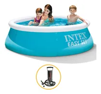 Comprar Piscina Inflável Easy Set 886 Litros Com Bomba De Ar Intex