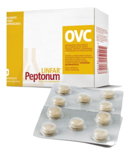 Linfar Peptonum Ovc Homeostática Femenina En Comprimidos