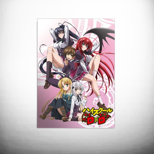 Poster Fotográfico Adesivo Anime Highschool Dxd