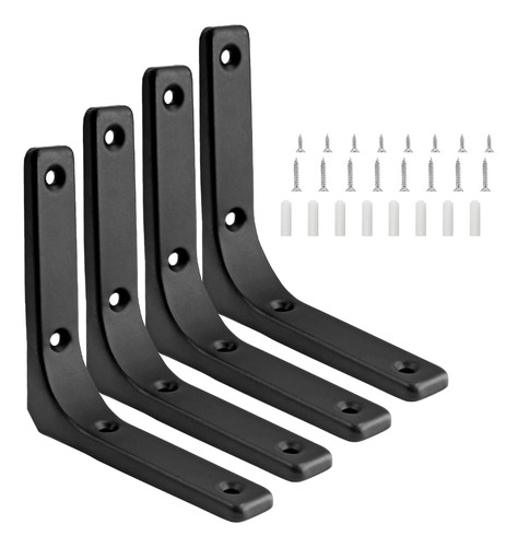 Soporte De Pared Resistente En Forma De L (bk-4), Carcasa Fl