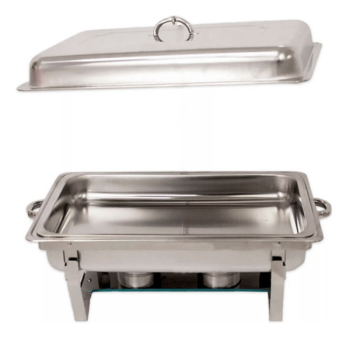 Bufetera Chafer 1 Espacio De Acero Inoxidable Para Chef