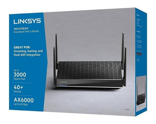 Linksys Router Mr9600 Wifi5 Ac6000 Tri Band Mesh Tranza
