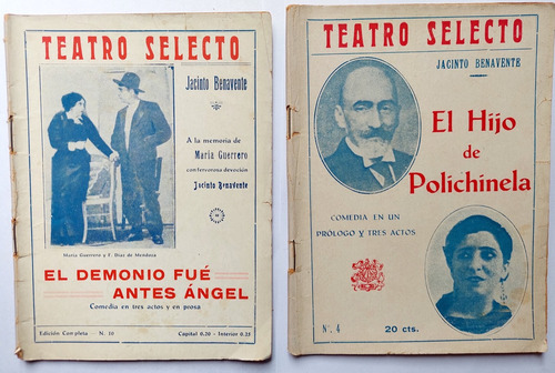 Teatro Selecto Revista Teatral Montevideo 1927 4 10 Benavent