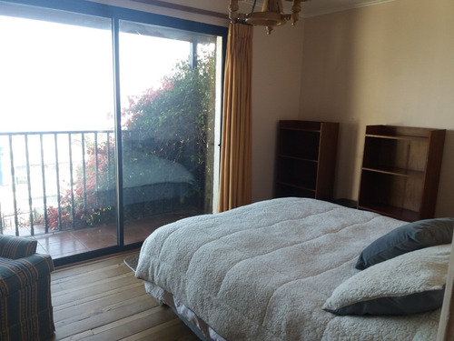 Casona Algarrobo Sector Club De Yates, Primera Linea Playa