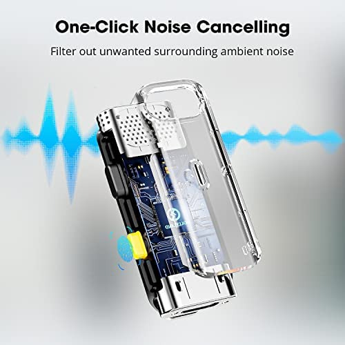 Microfone de lapela sem fio Hollyland Lark M1, microfone