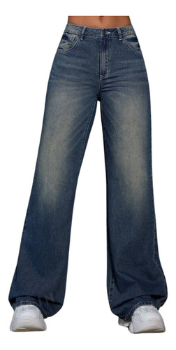 Jeans Wide Leg Super Largo Shein Original Dama