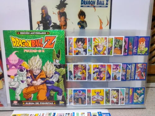 ALBUM DRAGON BALL Z EDICION ANIVERSARIO + SET COMPLETO