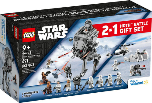 Lego Star Wars Hoth Combo Pack, At-st Y Snowtroopers