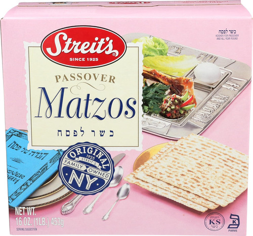 Matzo Kosher Para Pascua De Matzoh Crackers Streit's
