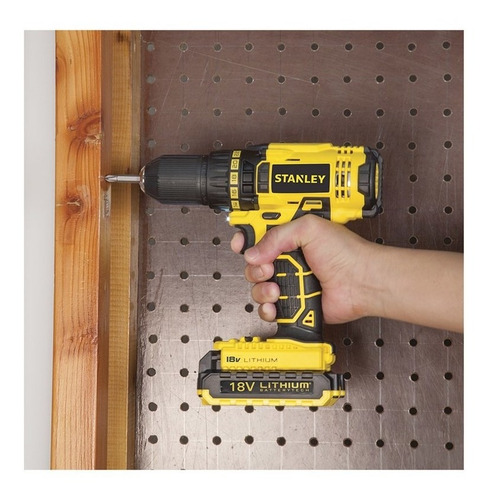 Furadeira Parafusadeira 20v Com Maleta Scd20c2k Stanley