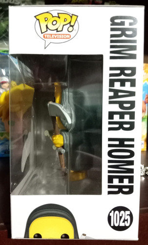 Funko Pop! Grim Reaper Homero No. 1025 Muerte - Simpsons (Usado)