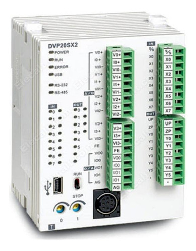 Dvp-s Cpu Controlador Logico Programable Plc Modulo Original