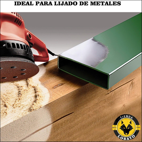 Imagen 6 de 10 de Lijas Circulares Redondas 125mm 5 X 30 Unid Surtidas Kwb